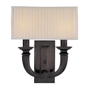 Hudson Valley Phoenicia 2 Light 16 Inch Wall Sconce in Old Bronze