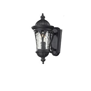 Z-Lite Doma 1-Light Outdoor Wall Sconce In Black