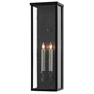 Tanzy 2-Light Wall Sconce in Midnight