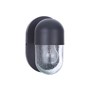Craftmade Pill Wall Sconce in Flat Black