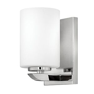 Hinkley Kyra 1-Light Bathroom Vanity Light In Polished Nickel