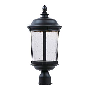 Maxim Lighting Dover LED 9.25 Inch Seedy Outdoor Post Lantern in Bronze