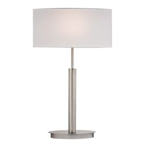 Port Elizabeth 1-Light Table Lamp in Satin Nickel