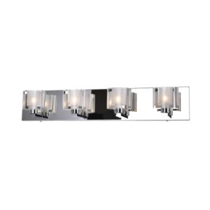 CWI Tina 4 Light Wall Sconce With Chrome Finish