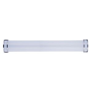 Maxim Lighting Linear 12.5 Inch LED White Wall Sconce in Satin Nickel