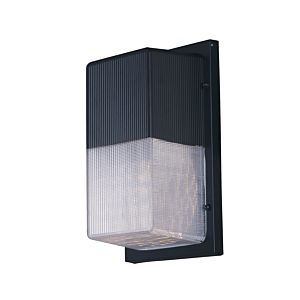 Maxim Lighting Wall Pak 10.5 Inch Clear Wall Sconce in Black