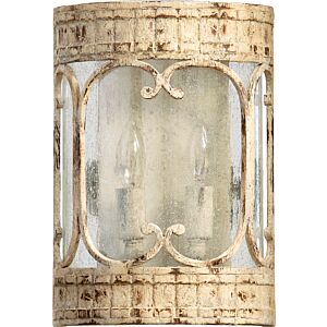 Florence 2-Light Wall Sconce in Persian White