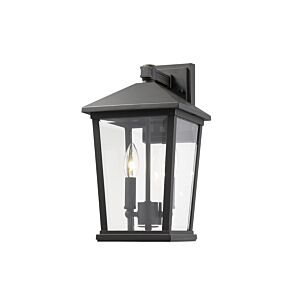 Z-Lite Beacon 2-Light Outdoor Wall Sconce In Oil Rubbed Bronze