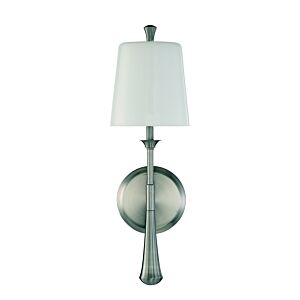 Craftmade Palmer 1-Light Wall Sconce in Brushed Polished Nickel