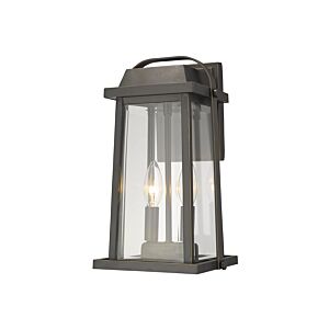 Z-Lite Millworks 2-Light Outdoor Wall Sconce In Oil Rubbed Bronze