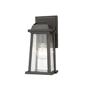 Z-Lite Millworks 1-Light Outdoor Wall Sconce In Oil Rubbed Bronze