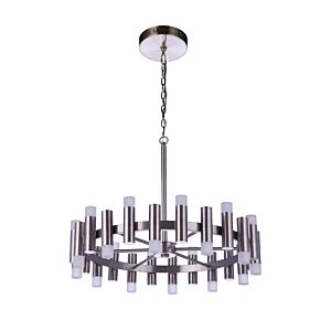 Craftmade Simple Lux 24-Light Chandelier in Brushed Polished Nickel