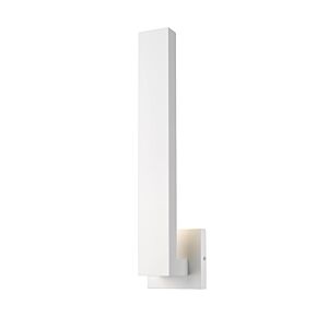 Z-Lite Edge 2-Light Outdoor Wall Sconce In White