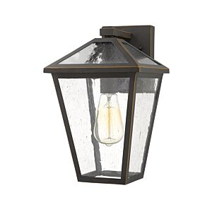 Z-Lite Talbot 1-Light Outdoor Wall Sconce In Oil Rubbed Bronze