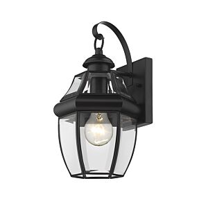 Z-Lite Westover 1-Light Outdoor Wall Sconce In Black