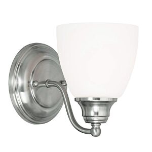Somerville 1-Light Wall Sconce in Brushed Nickel