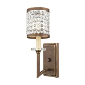 Grammercy 1-Light Wall Sconce in Hand Applied Palacial Bronze