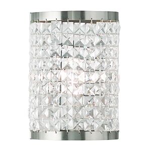 Grammercy 1-Light Wall Sconce in Brushed Nickel