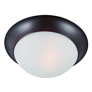 Essentials - 585X 2-Light Flush Mount Ceiling Light in Oil Rubbed Bronze