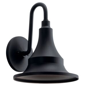 Hampshire 1-Light Outdoor Wall Mount in Textured Black