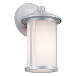 Lombard 1-Light Outdoor Wall Mount in Brushed Aluminum