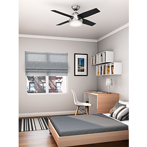 Dempsey 2-Light 44-inch LED Indoor Ceiling Fan