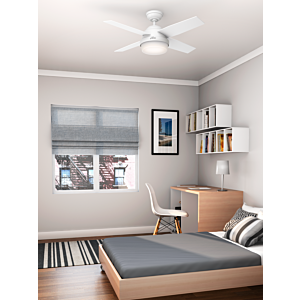 Dempsey 44-inch 2-Light LED Indoor Ceiling Fan