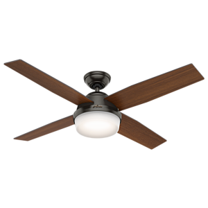 Hunter Dempsey 2 Light 52 Inch Indoor Ceiling Fan in Noble Bronze