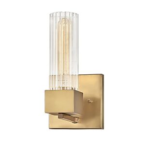 Hinkley Xander 1-Light Bathroom Vanity Light In Heritage Brass
