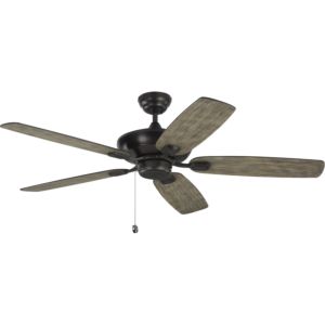 Monte Carlo Colony Max 52 Inch Indoor/Outdoor Ceiling Fan in Aged Pewter