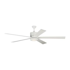 Monte Carlo Vision 72 Inch Indoor Ceiling Fan in Matte White