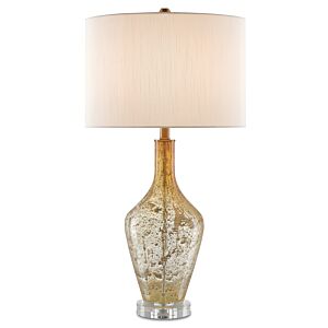 Currey & Company 30 Inch Habib Table Lamp in Champagne Speckle