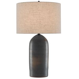 Munby 1-Light Table Lamp in Rust with Iron