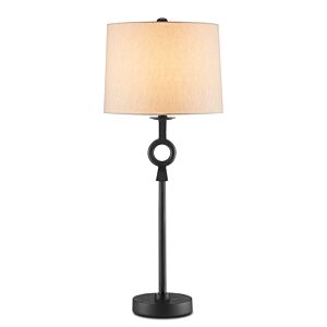 Germaine 1-Light Table Lamp in Black