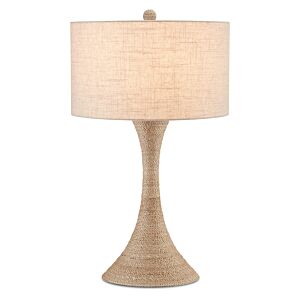Shiva 1-Light Table Lamp in Natural Rope