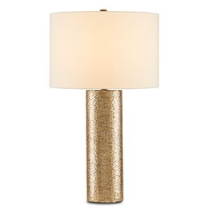 Glimmer 1-Light Table Lamp in Gold