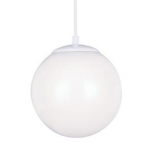 Visual Comfort Studio Leo - Hanging Globe 11 Pendant Light in White