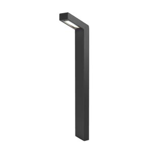 Linear 1-Light LED Area Light in Black with Aluminum