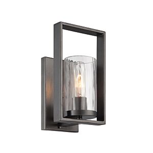 Elements 1-Light Wall Sconce in Charcoal