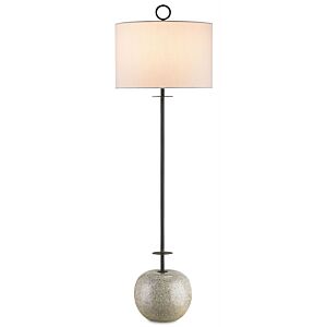 Atlas 1-Light Table Lamp in Blacksmith with Polished Concrete