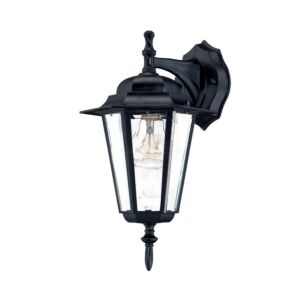 Camelot 1-Light Wall Sconce in Matte Black