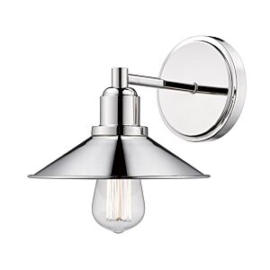 Z-Lite Casa 1-Light Bathroom Vanity Light In Polished Nickel