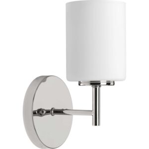Replay 1-Light Bathroom Vanity Light Bracket in Polished Nickel