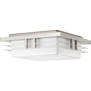 Helm LED 1-Light LED Wall with Ceiling Mount in Brushed Nickel