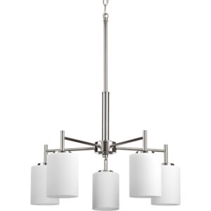 Replay 5-Light Chandelier in Polished Nickel