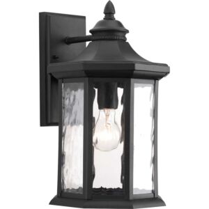 Edition 1-Light Wall Lantern in Black