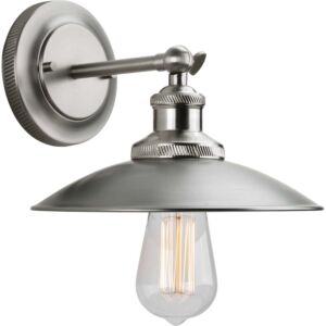 Archives 1-Light Wall Sconce in Antique Nickel