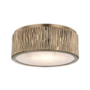 Hudson Valley Crispin Ceiling Light in Aged Brass