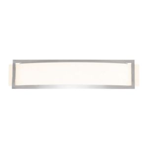 Access Argon 2 Light 5 Inch Wall Sconce in Brushed Steel