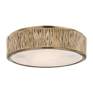 Hudson Valley Crispin Ceiling Light in Aged Brass